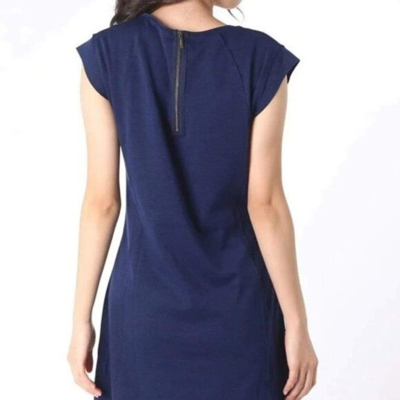 desigual navy blue pencil dress (size s) - Picture 2 of 6